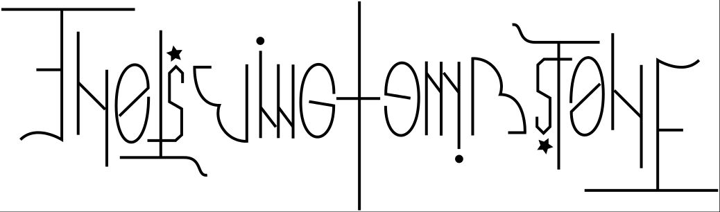 Ambigram for The Living Tombstone