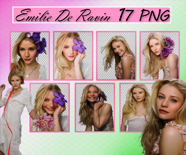 Emilie De Ravin PNG Pack