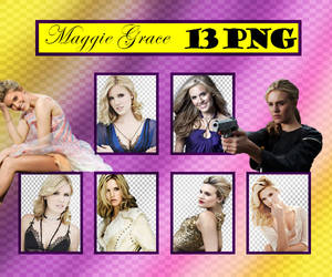 Maggie Grace PNG Pack