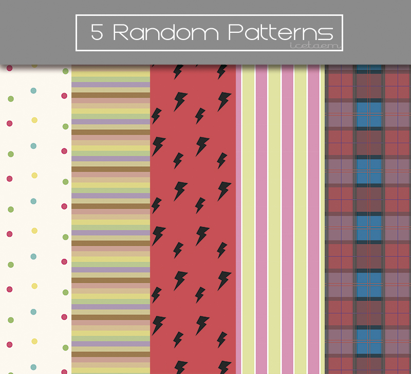 Random Patterns - icetaem by icetaemDA on DeviantArt