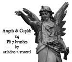 Angels and Cupids brushes by ariadne-a-mazed