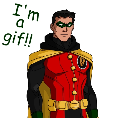 YJ: imaginary Season FIVE Robin gif.