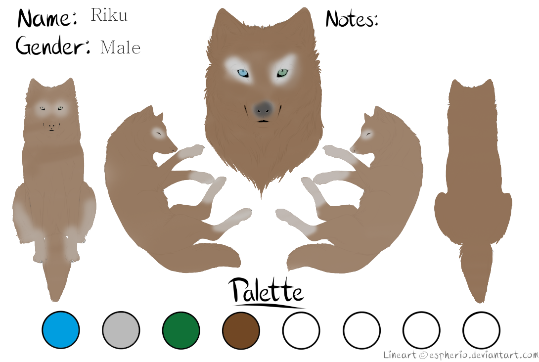 Riku reference by BlackWolxen on DeviantArt