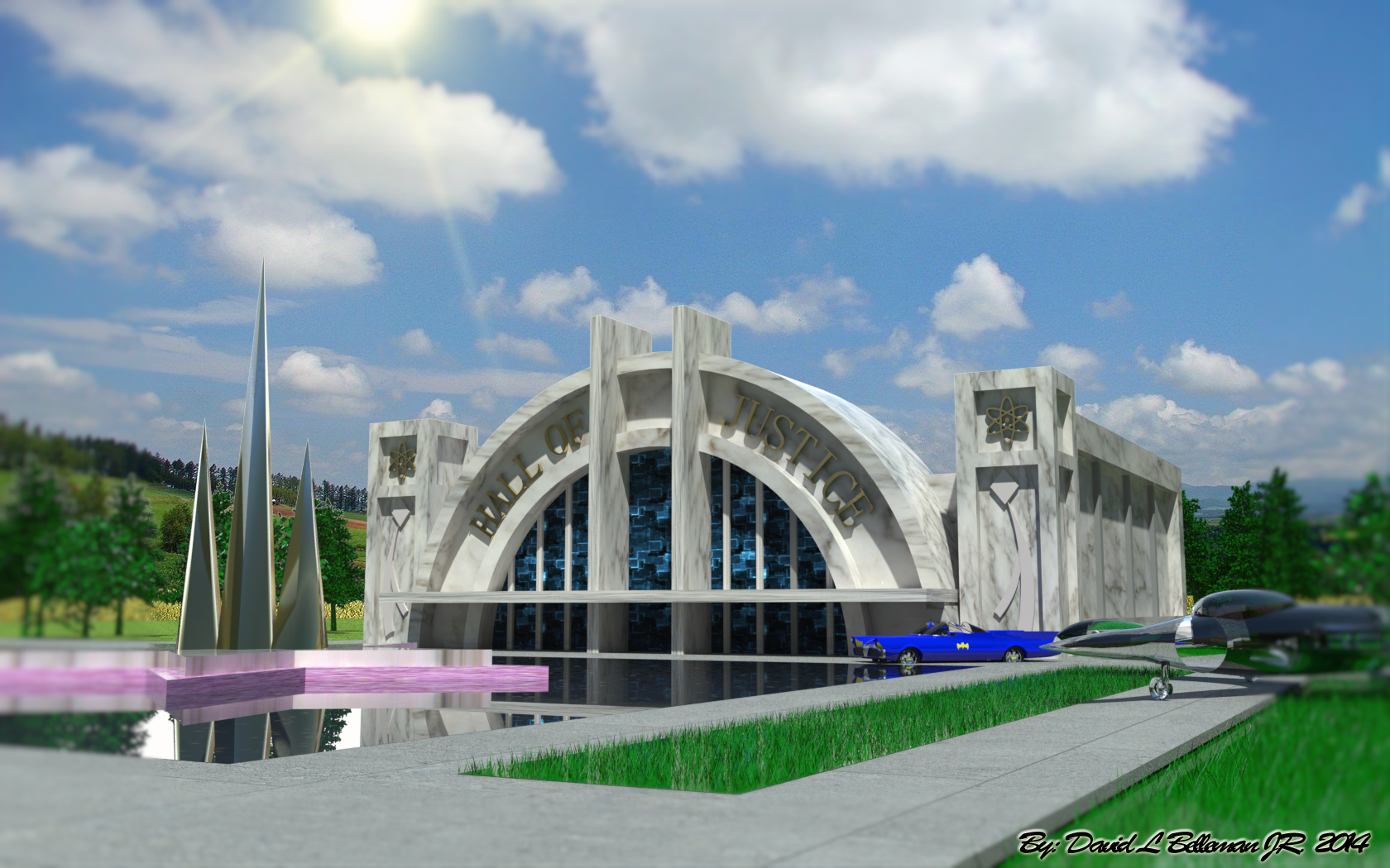 Hall Of Justice by dartman2001 on DeviantArt