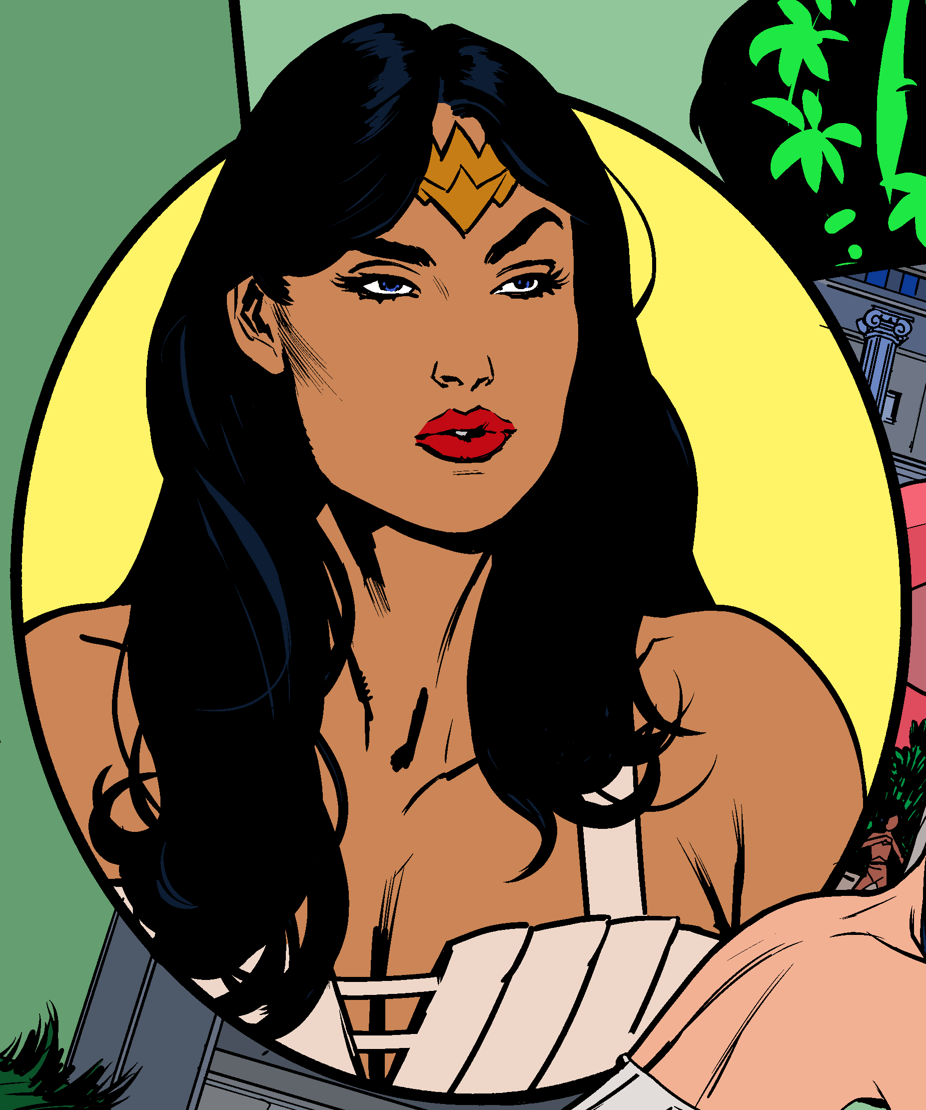 Wonder Woman Earth One By Yanickpaquette Flat Carl