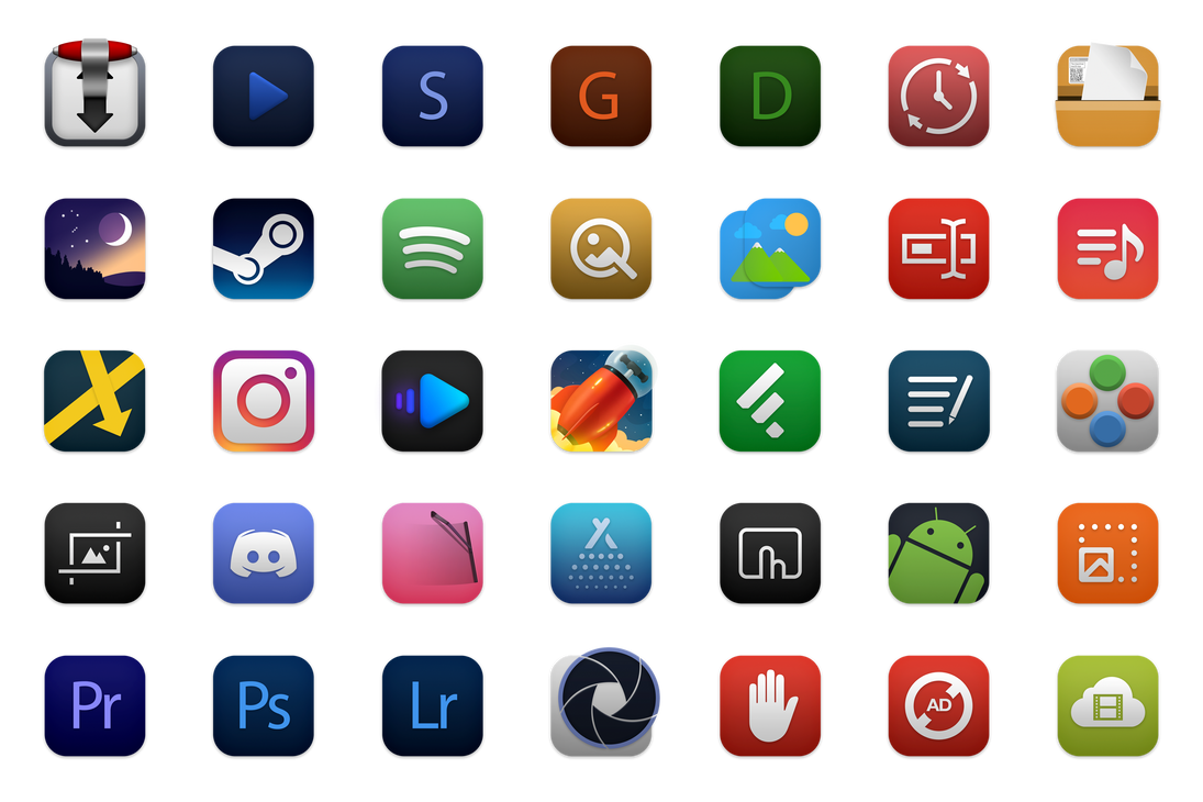 Icons by KryptonStudio on DeviantArt