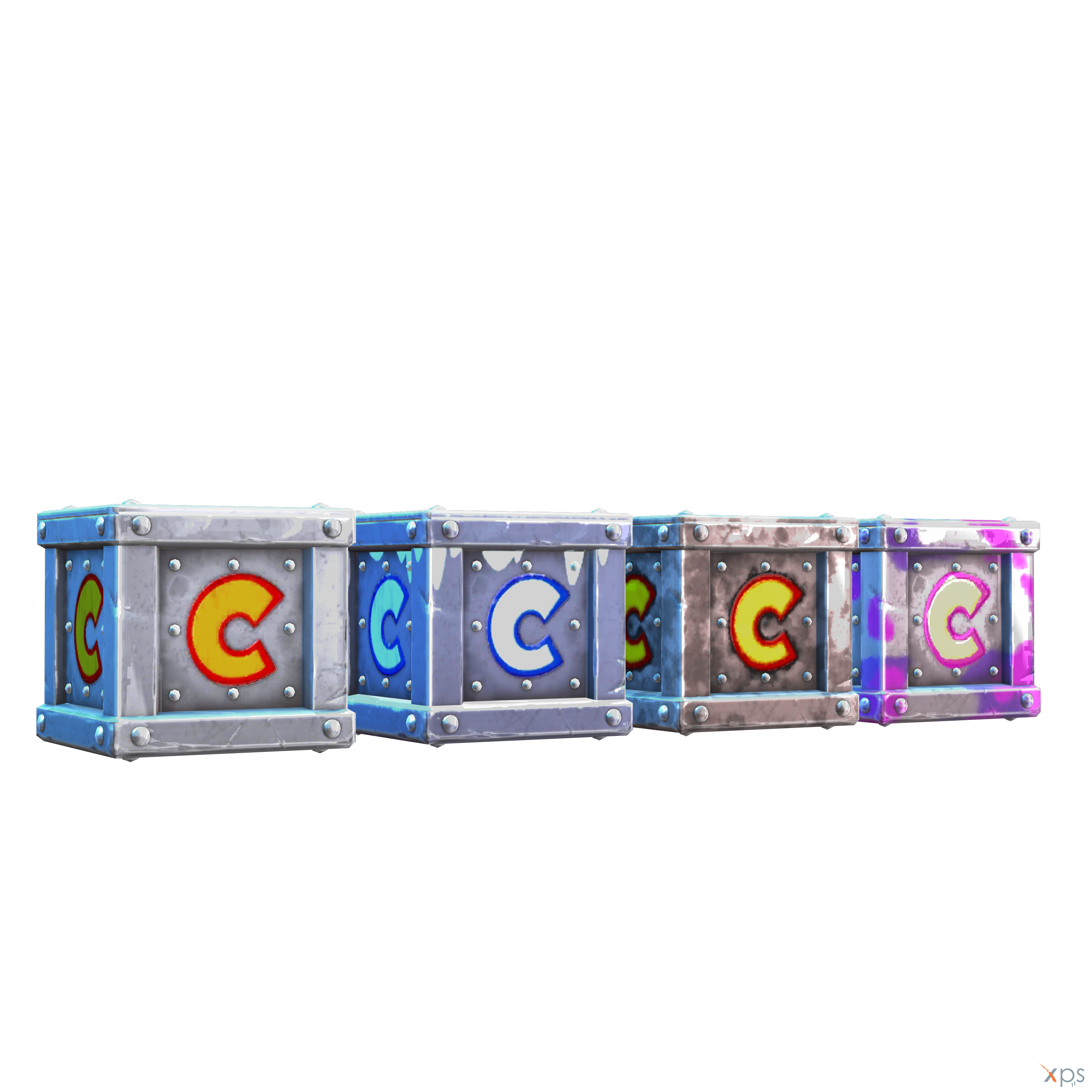Crash on the Run - Iron Checkpoint Crate