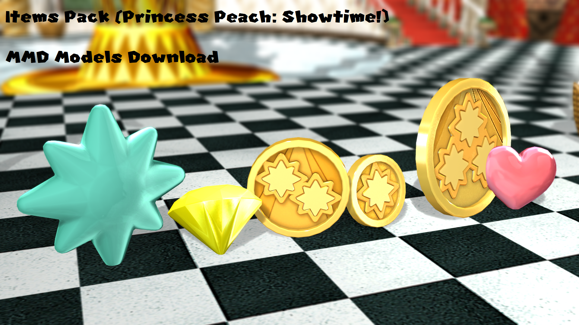 (MMD Models) Items Pack (PPST) DL by NadDraws2003 on DeviantArt