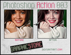Photoshop Action 003 by graphicstore on DeviantArt