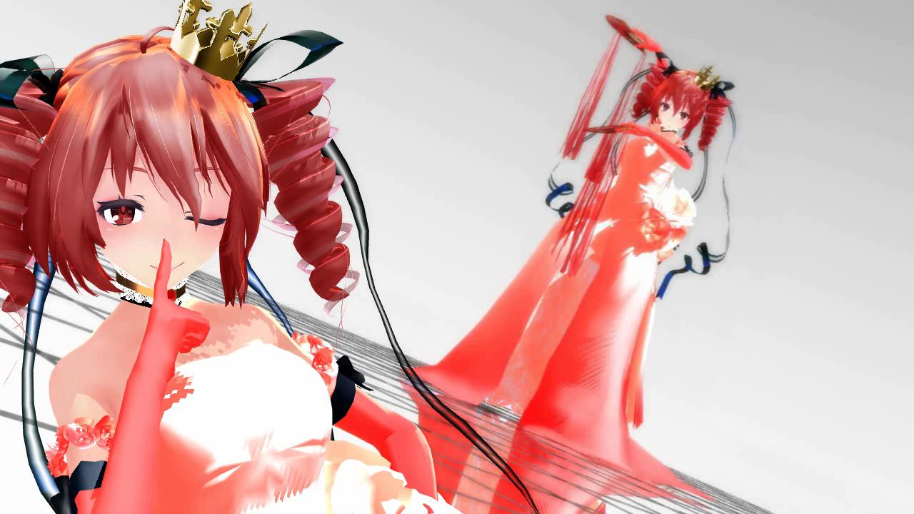 TDA Kasane Teto Dress DL Models [Close] by HestiaSama on DeviantArt