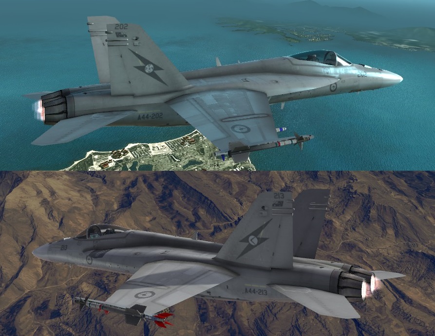 HAWX Skin - F/A-18E Super Hornet - RAAF Pack