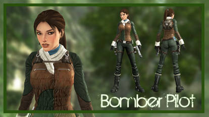 TR Lara Bomber Pilot Outfit