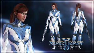 Starcraft II - Sarah Kerrigan Human