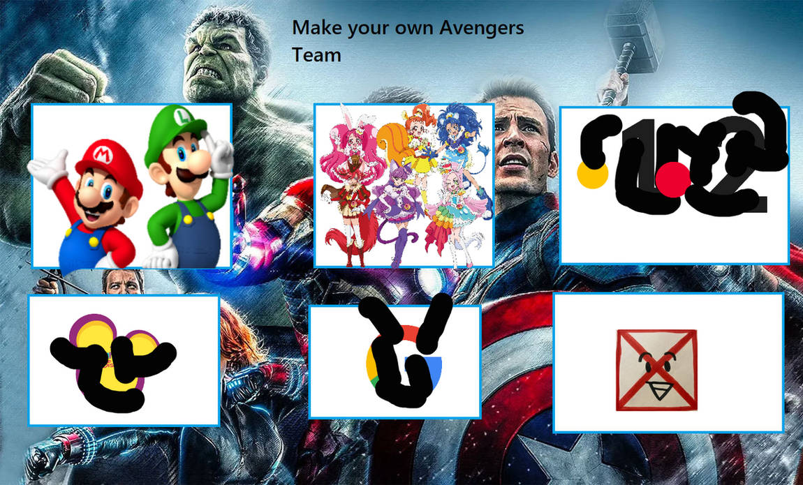 My Own Avengers Team by IsaacWatson on DeviantArt