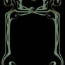 Art Nouveau frame - PSD file