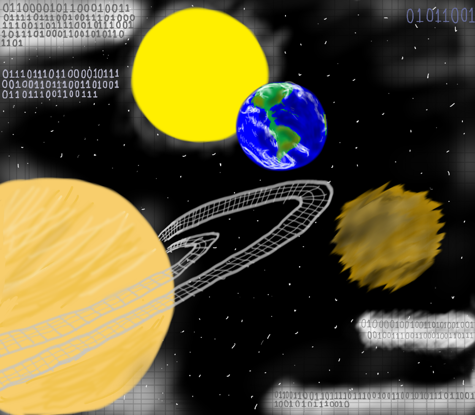 To the Solar System by IronOnion32 on DeviantArt