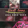 first love texture set  by Komalgraphix