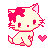 Pixel Kitty - Pink Animated