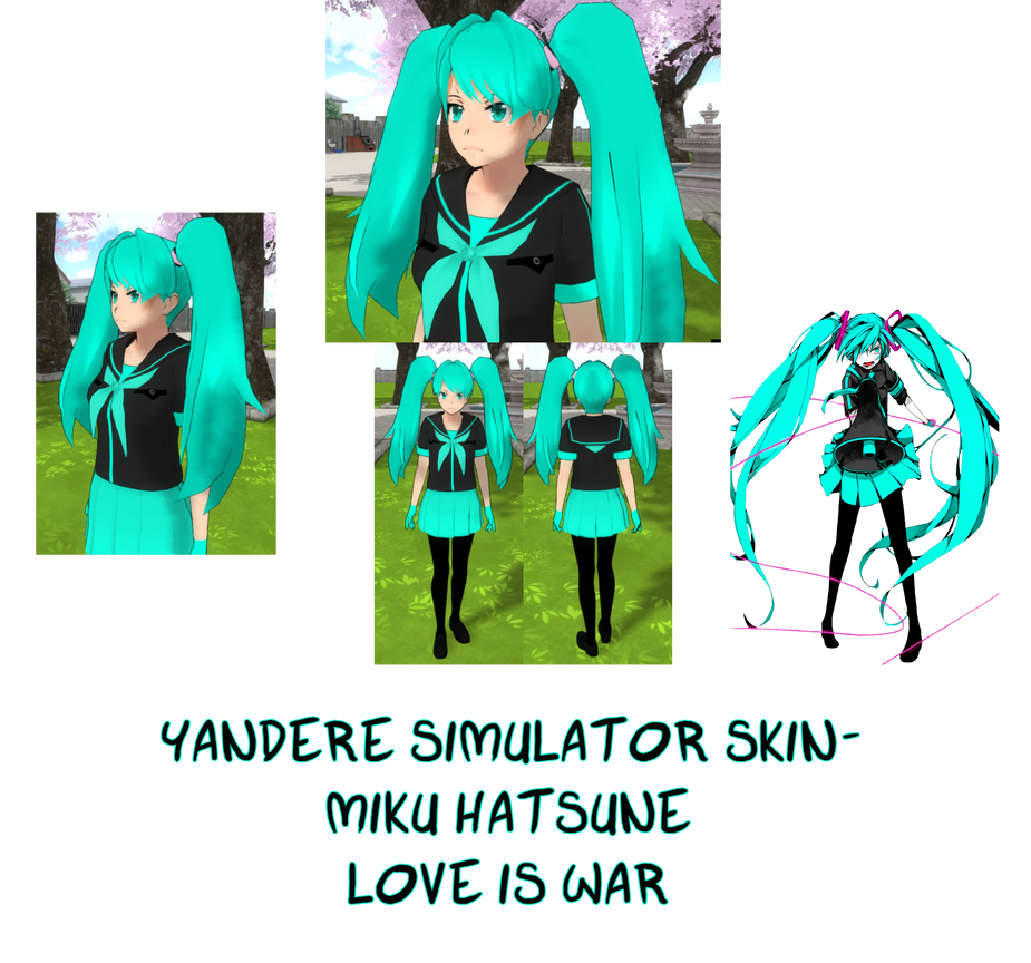 Yandere SImulator- Love is War Skin ZIP File by ImaginaryAlchemist on ...