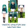 Yandere Simulator- Solitude Miku Skin