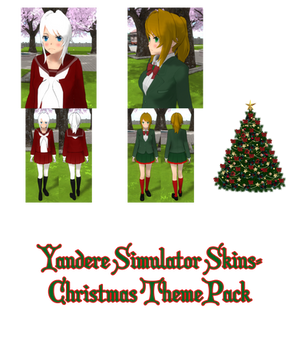 Yandere Simulator- Christmas Theme Pack