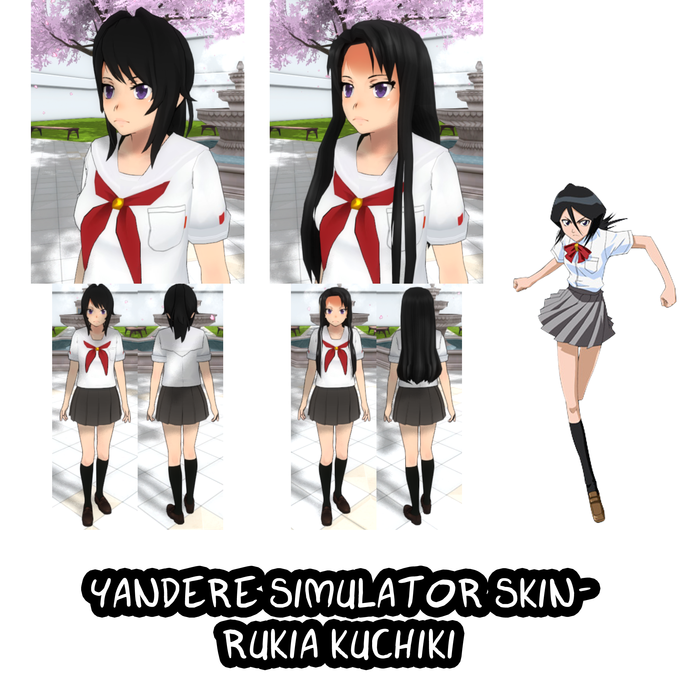 Yandere Simulator Skins: Ink Sans by CuteKittenAnimations on DeviantArt