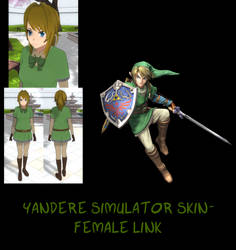 Yandere Simulator- Female Link Skin