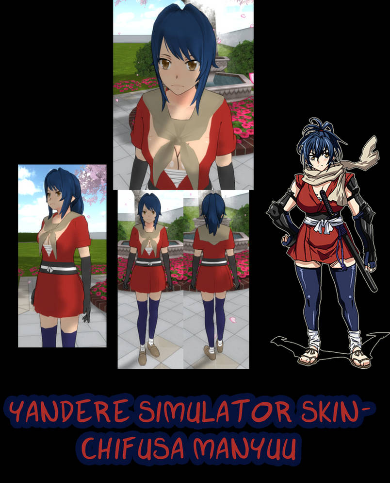 Yandere Simulator Chifusa Manyuu Skin By Imaginaryalchemist On Deviantart