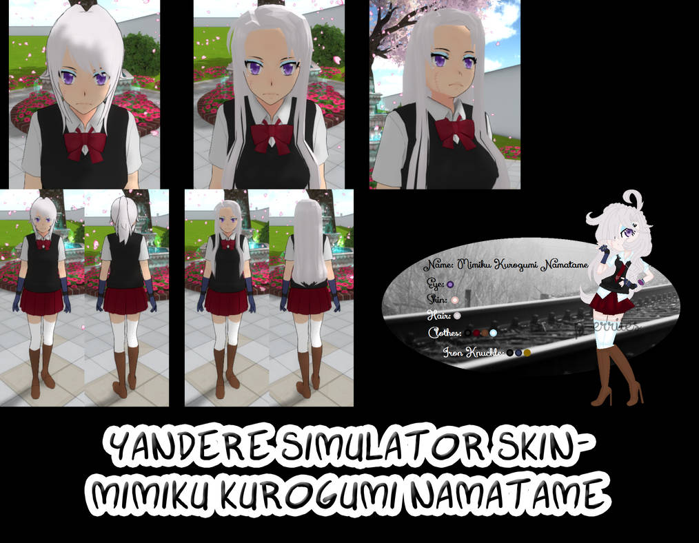 Yandere Simulator Skin- Nao Tomori by ImaginaryAlchemist 