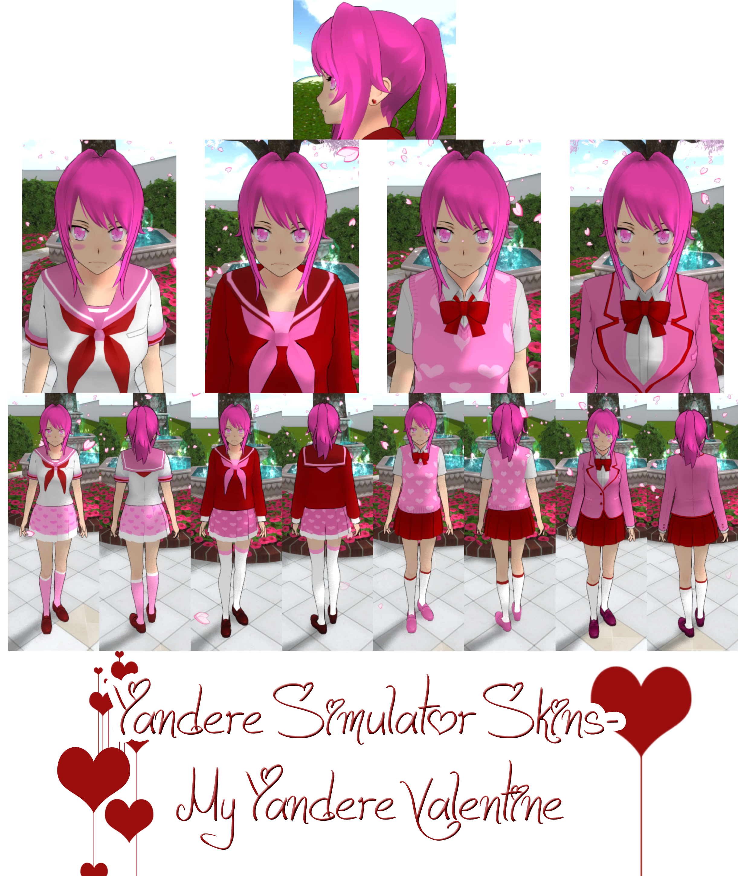 Yandere Simulator Skins: Ink Sans by CuteKittenAnimations on DeviantArt