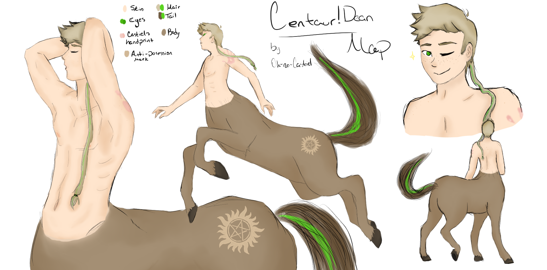 Centaur!Dean Map