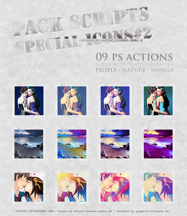 Pack Icons 2 PS Actions