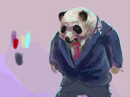 Panda speedpainting video