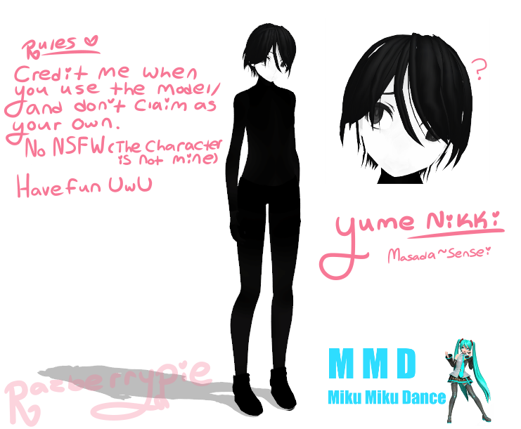 Masada Sensei MMD model by Raspberripie on DeviantArt