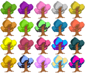 Toyor Baby (Toyor Al Janah) - Tree Redraw Colors