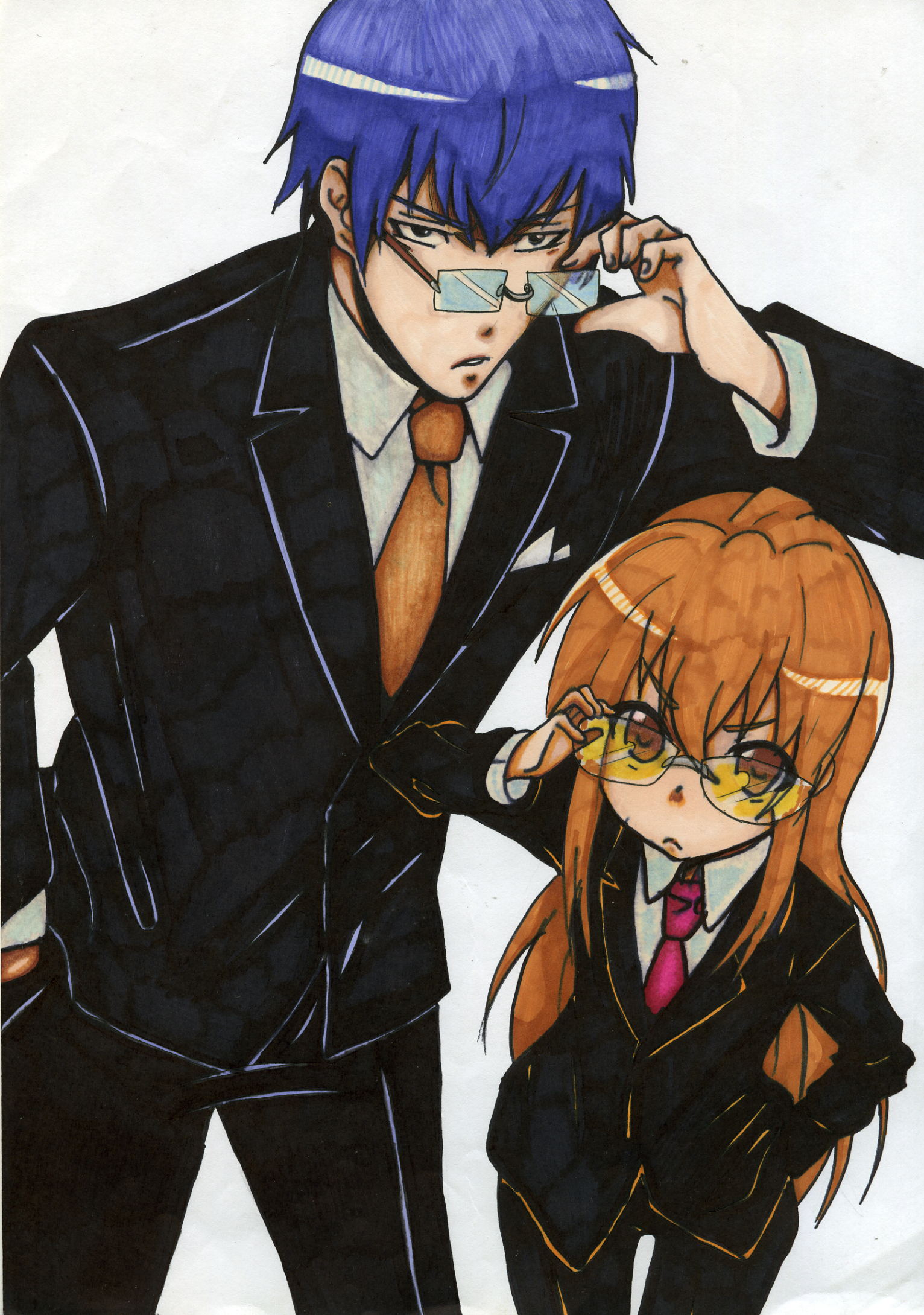 Ryūji Takasu, Taiga Aisaka - Toradora