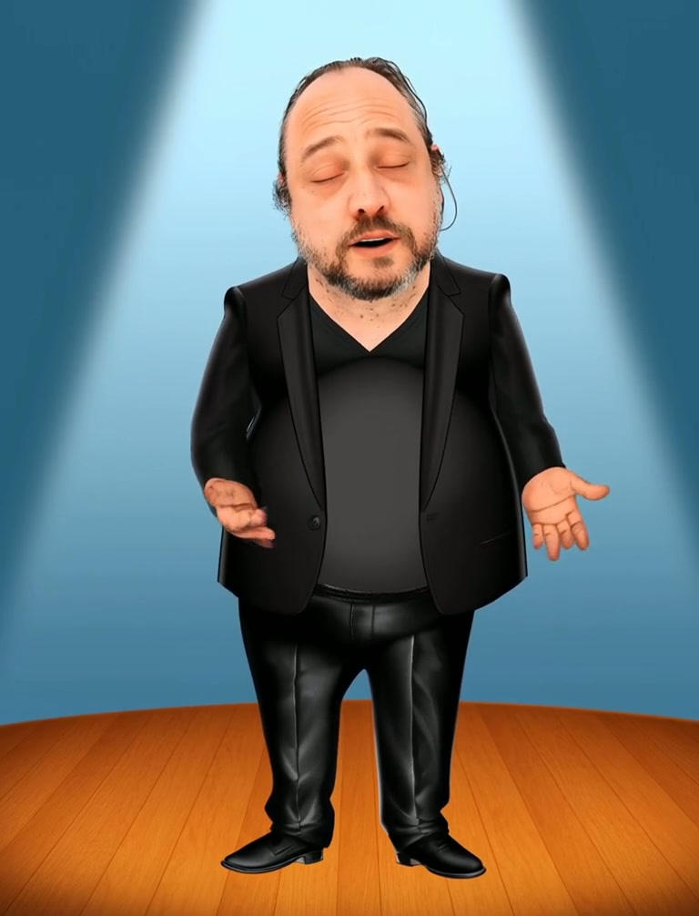 me inspiring others with my singing voice. I am.