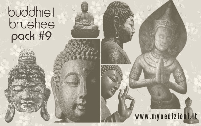 Photoshop Buddhist Brushes Pack#9