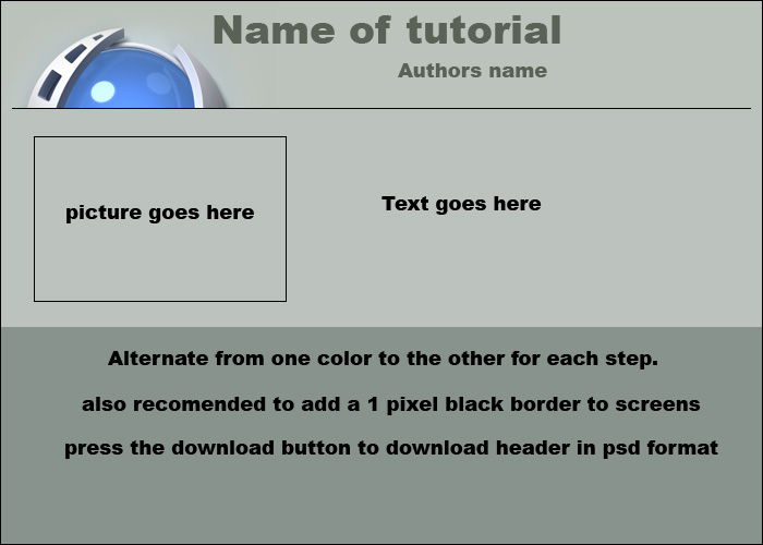 Tutorial on tutorials