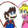 Mario and Peach