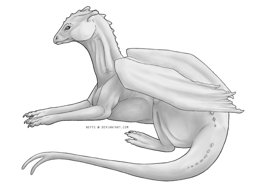Pernese Dragon Template 2012 by ARGENTICIDE