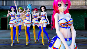 [MMD] Cheerleader Girls DL