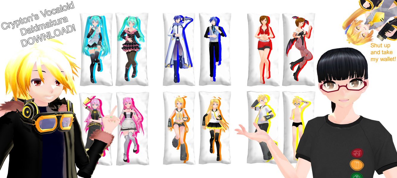 dakimakura vocaloid