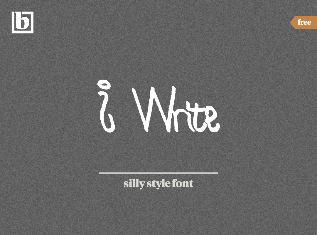 I Write Font