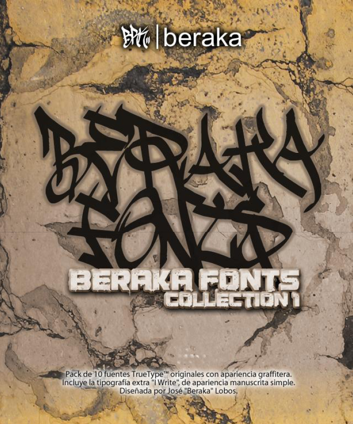 Beraka Fonts Collection 2008