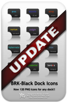 BRK-Black Dock Icons Update