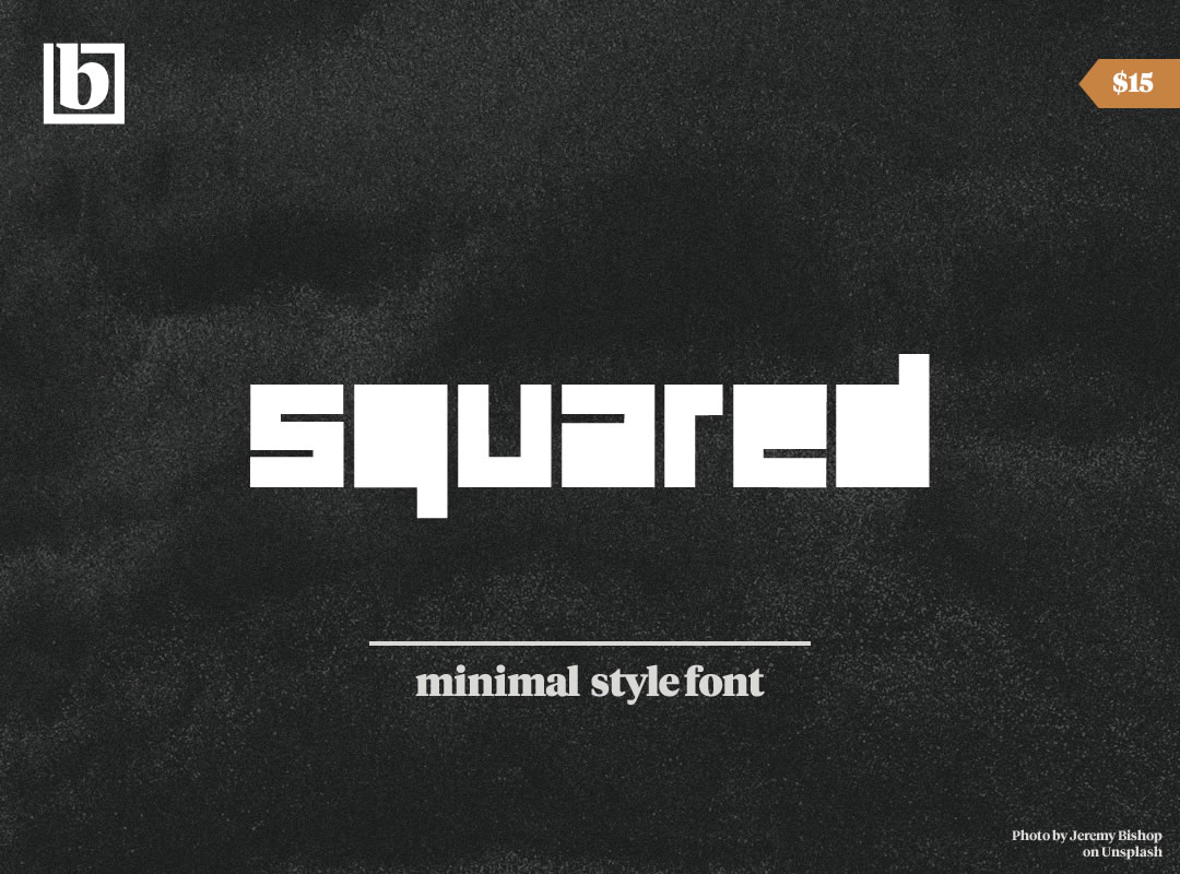 Squared Font by beraka on DeviantArt