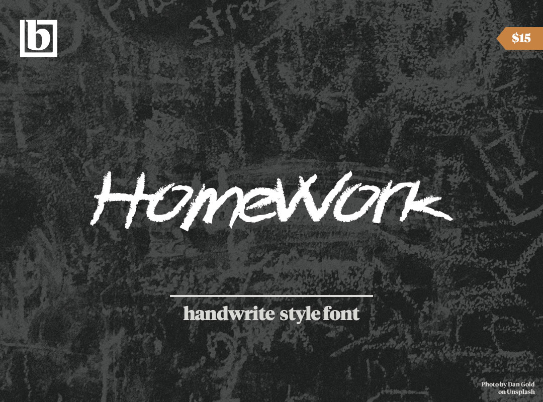 Homework Font