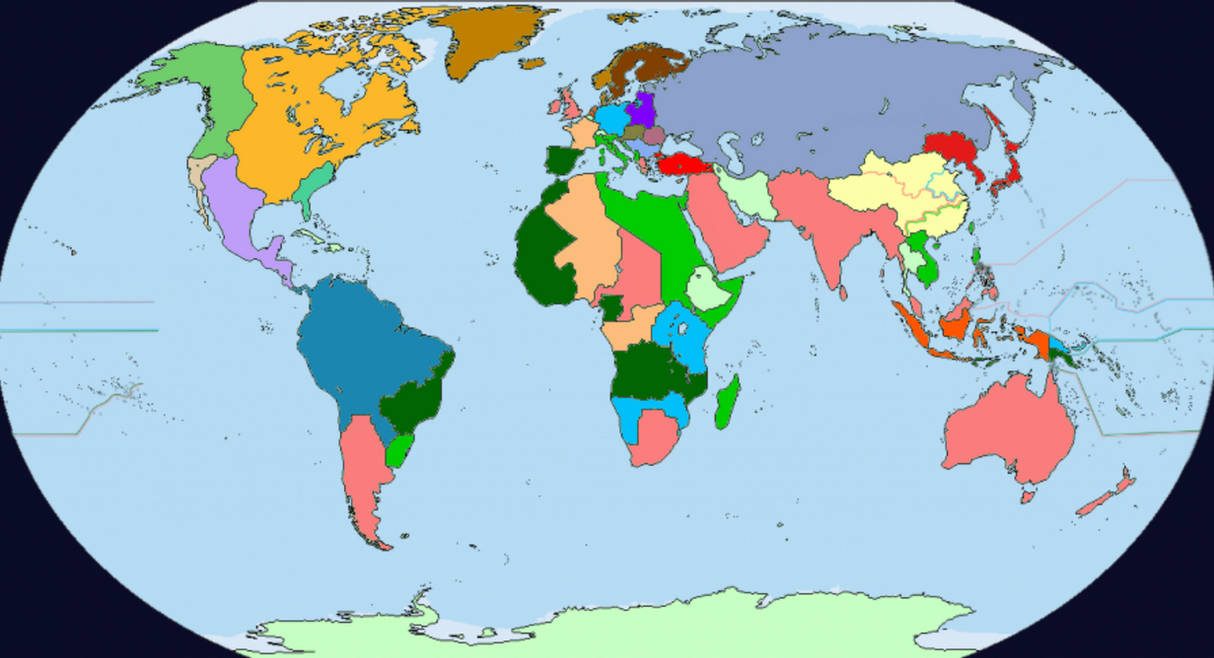 the world in 1900 by LoreC10