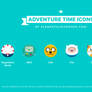 Adventure time icons by Elemental Disorder